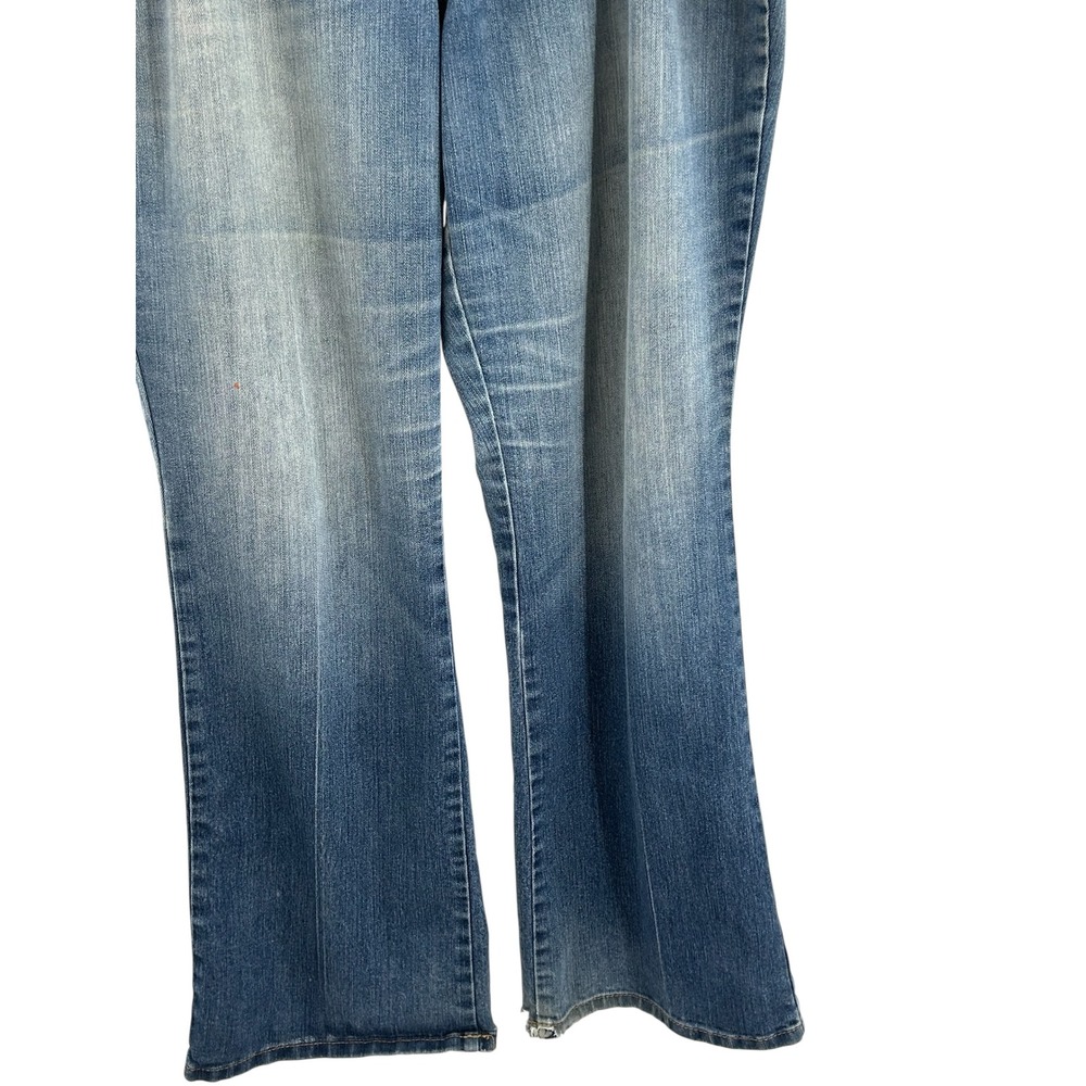 Nine West Vintage America Bootcut Jeans Women's 16/33W Denim Blue Boho - Picture 3 of 10